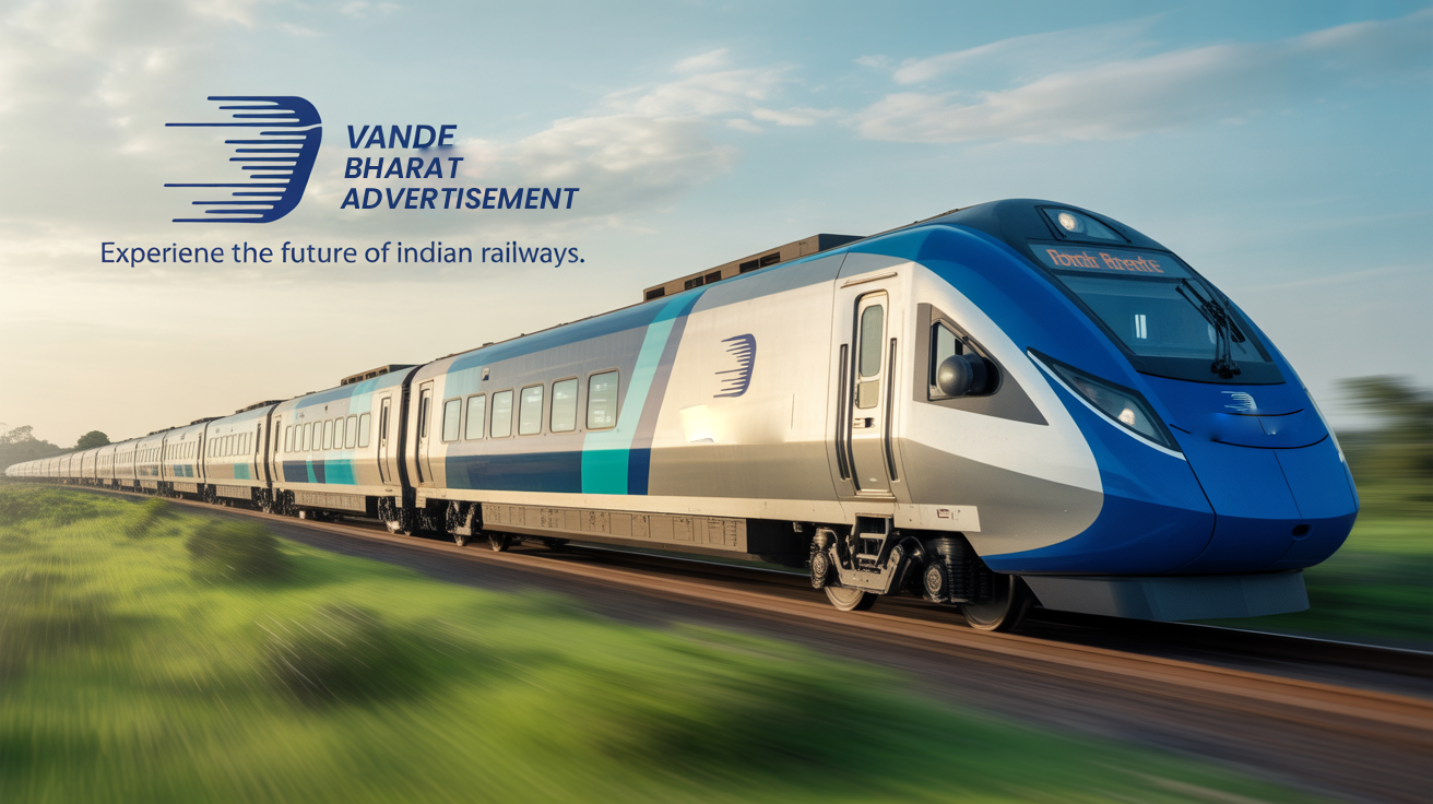 VANDE BHARAT TRAIN ADVERTISING