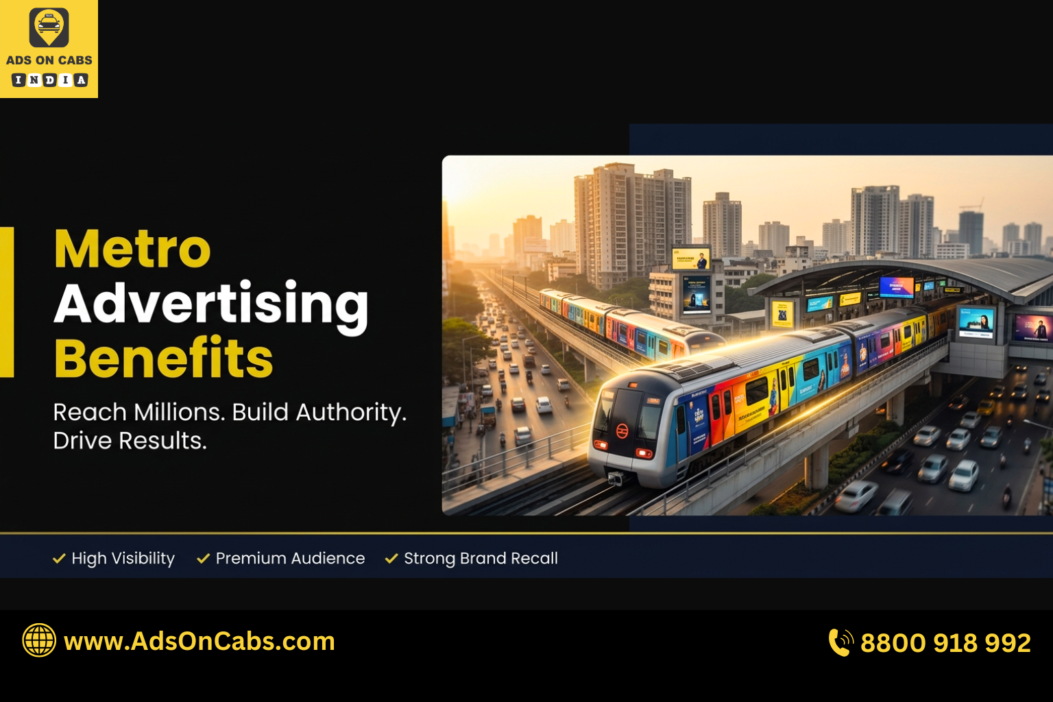 Metro advertising benefits