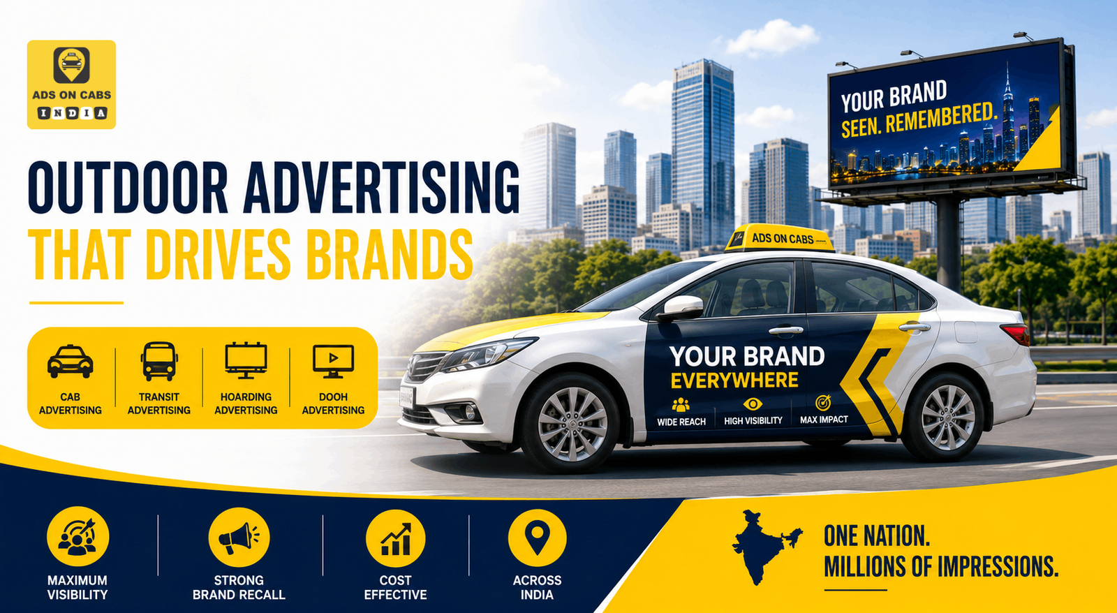 Outdoor ads that drives traffic