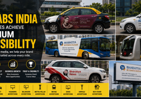 How Ads On Cabs India Helps Businesses Achieve Maximum Brand Visibility